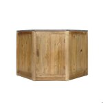 Meuble bas de cuisine en angle champ�tre