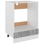 Meuble bas cuisine - armoire  four sonoma gris 60x46x815cm bois dingnierie 4672954 frenchdays