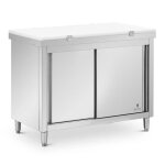Meuble bas de cuisine professionnel 120 x 60 cm 500 kg avec plaque � d�couper