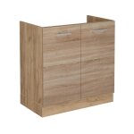 Meuble bas sous - évier r - line 80cm sans pt sonoma chêne de force doré vicco Meuble bas sous - évier r - line 80cm sans pt sonoma chêne de force doré vicco