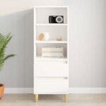 Meuble buffet salon 40x36x110 cm buffet cuisine rangement salle a manger buffet buffet bas blanc Meuble buffet salon 40x36x110 cm buffet cuisine rangement salle a manger buffet buffet bas blanc