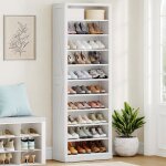 Meuble à chaussures meuble dentrée rangement 27 - 30 paires cloison réglable commode à chaussures armoire ... Meuble à chaussures meuble dentrée rangement 27 - 30 paires cloison réglable commode à chaussures armoire ...