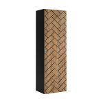 Meuble colonne suspendu de salle de bain madis chêne 35 x 136 cm s Meuble colonne suspendu de salle de bain madis chêne 35 x 136 cm s