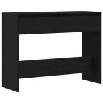 Rduction - meuble console - table dappoint design lgant - chne noir 100 x 35 x 76. 5 cm - bois dingnierie ...