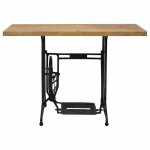 R�duction - meuble console - table dappoint design �l�gant - avec machine � coudre 110x40x75 cm @fr489659 ...