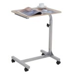 Meubles cosy table de lit / support ordinateur pc � roulettes hauteur r�glable - bello
