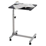 Meubles cosy table de lit / support ordinateur pc � roulettesroulettes hauteur r�glable - bello