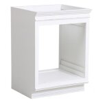 Meuble de cuisine bas four - mdf - blanc - interiors