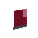 Meuble de cuisine r - line 60cm sans pt rouge anthracite vicco