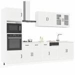 Meuble cuisinecharge 65 kgdesign moderneensemble darmoires cuisine 7pcs kalmar blanc - bois dingnierie ...