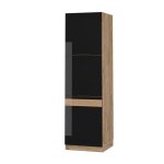 Meuble pour four fame - line 60cm chêne noir brillant chêne de force doré vicco Meuble pour four fame - line 60cm chêne noir brillant chêne de force doré vicco