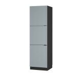 Meuble pour four fame - line 60cm bleu clair - gris anthracite vicco