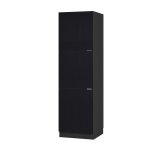 Meuble pour four fame - line 60cm noir ray anthracite vicco