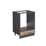 Meuble pour four fame - line 60cm sans pt chêne de force doré anthracite vicco Meuble pour four fame - line 60cm sans pt chêne de force doré anthracite vicco