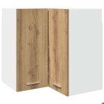 Meuble haut / armoire dangle suspendue - vidaxl - ch�ne artisanal - bois ding�nierie cc6220484