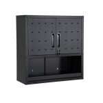 Meuble haut de rangement pour garage avec �tag�re bobby