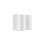 Meuble haut de salle de bain suspendue nova blanc 30 x 30 cm