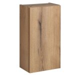 Meuble haut de salle de bain suspendue nova oak 30 x 57 cm