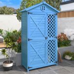 Meubles de jardin en bois dextrieur abri de rangement abri  outils pour le jardin la terrasse rsistant ...