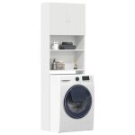 Meuble de machine � laver blanc bois d ing�nierie