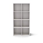 Meuble de rangement 8 cases kenan blanc