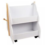 Meuble de rangement pour jouets et livres - biblioth�que enfant �tag�re � livres en bois - errolves - ...