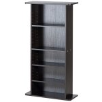 Meuble rangement multimédia - duoku - Étagère dvd - 5 niveaux - capacité 240 cd - couleur expresso Meuble rangement multimédia - duoku - Étagère dvd - 5 niveaux - capacité 240 cd - couleur expresso