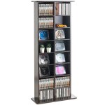 Meuble de rangement multim�dia - vevor - rangement pour 464 cd - pour organiser les cd dvd et collections ...