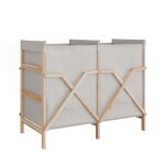 Meuble de salle de bain pour buanderie bruno 80x64cm avec 2 compartiments beige vicco Meuble de salle de bain pour buanderie bruno 80x64cm avec 2 compartiments beige vicco