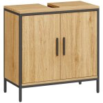 Meuble de salle de bain - cdisplay - 60 x 30 x 60 cm - convient aux lavabos sans pied - lavabo non inclus ...