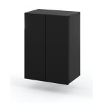 Meuble de salle de bain suspendu noir 40 cm colonne de salle de bain meubles de salle de bain