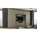 Meuble de salon mural eucalyptus dako