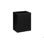 Meuble sous lavabo nova black 50 cm 2 portes.