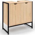 Meuble sous - lavabo salle de bain design industriel