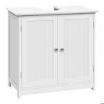 Meuble sous lavabo de salle de bains - woltu placard sous vasque - Étagère réglable sans colonne - 60x30x60cm ... Meuble sous lavabo de salle de bains - woltu placard sous vasque - Étagère réglable sans colonne - 60x30x60cm ...