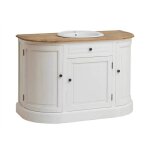 Meuble sous vasque en bois recycl� garance