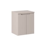 Meuble sous vasque - deconation - astral cashmere - beige - 50 cm - 2 portes