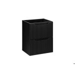 Meuble sous vasque nova black 50 cm 2 tiroirs Meuble sous vasque nova black 50 cm 2 tiroirs