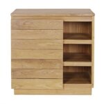 Meuble sous vasque salle de bain en teck massif doro - 80 x 55 x 80 cm - c - négoce Meuble sous vasque salle de bain en teck massif doro - 80 x 55 x 80 cm - c - négoce