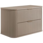 Meuble sous vasque  suspendre glamour cachemire 80 cm