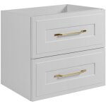 Meuble suspendu sous lavabo classic blanc 60 cm