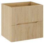 Meuble suspendu sous lavabo nordic chêne cremona 60 cm Meuble suspendu sous lavabo nordic chêne cremona 60 cm