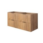 Meuble suspendu sous vasque flow chne 120 cm