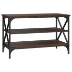 Meuble tv - dec031436 - bois dingénierie - métal - 80 x 40 x 50 cm - style industriel Meuble tv - dec031436 - bois dingénierie - métal - 80 x 40 x 50 cm - style industriel