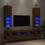 Meubles tv - avec lumires led - 2pcs - chne artisanal - 305x30x102cm 85767912