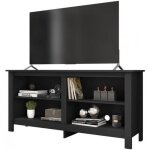 Meuble tv 65 pouces noir 4 niches l 148 h 69. 5 p 38. 5 cm - l 148 x l 38. 5 x h 69. 5 cm Meuble tv 65 pouces noir 4 niches l 148 h 69. 5 p 38. 5 cm - l 148 x l 38. 5 x h 69. 5 cm
