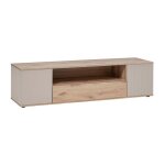Meuble tv rainur� catalina 160cm naturel