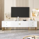 Meuble tv meuble de rangement meubles tv de salon style moderne 4 tiroirs et 2 portes 175x30x46 cm blanc ... Meuble tv meuble de rangement meubles tv de salon style moderne 4 tiroirs et 2 portes 175x30x46 cm blanc ...