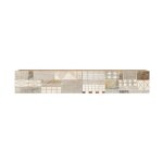 Meuble tv suspendu rebecca mobili kasuri 295x180x315 panneau de particules chêne clair blanc moderne Meuble tv suspendu rebecca mobili kasuri 295x180x315 panneau de particules chêne clair blanc moderne