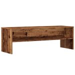 Meuble tv - vintage - 120 x 40 x 40 cm - bois ding�nierie - grand espace de rangement - facile � entretenir ...